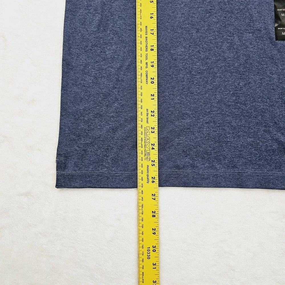 NEW Banana Republic Polo Shirt Mens M Blue Heather Luxe Performance Slim Fit